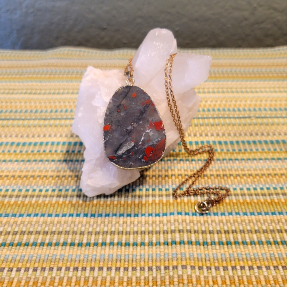 Bloodstone Necklace